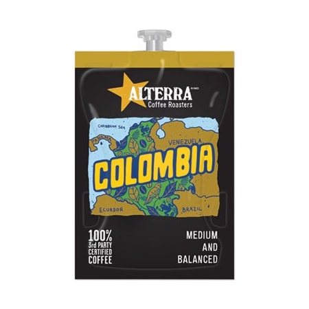 Mars Coffee Freshpack Pods, Colombia, Medium Roast, 0.28 Oz, 100PK MDRA180